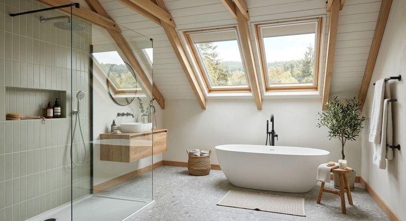 Attic Bathroom Remodeling in Gettysburg, PA