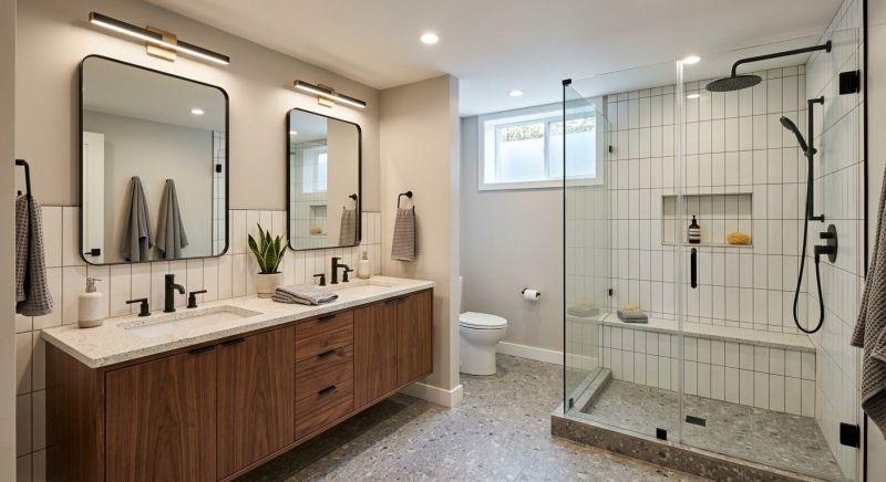 Basement Bathroom Remodeling in Gettysburg, PA